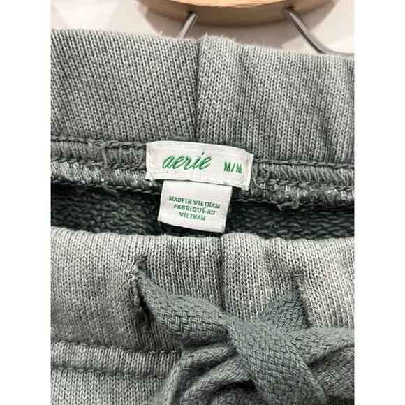 AERIE Fleece Cropped Sweatpant - Picture 5 of 9
